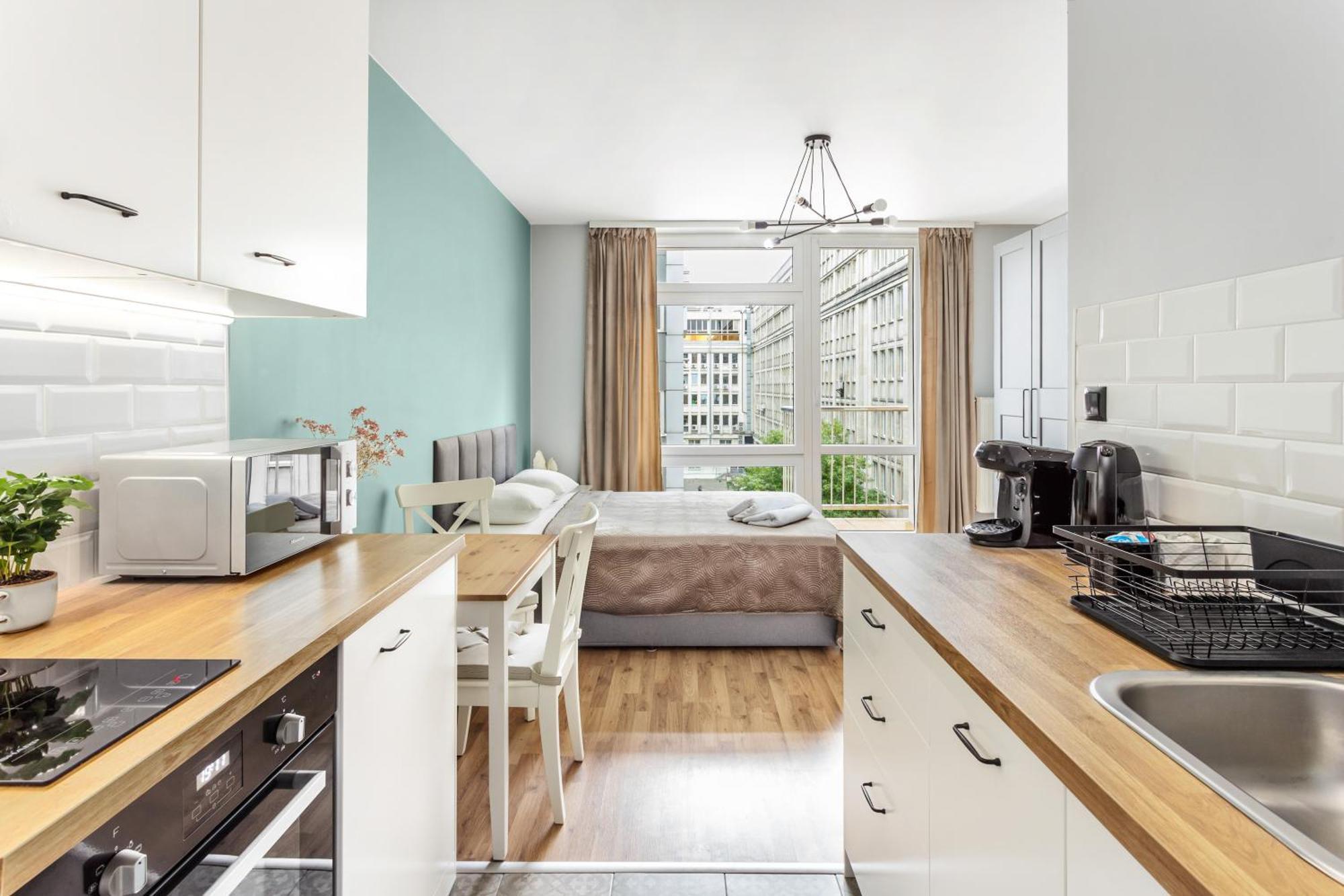 Charming Apartment In The City Center Warszawa Exteriör bild
